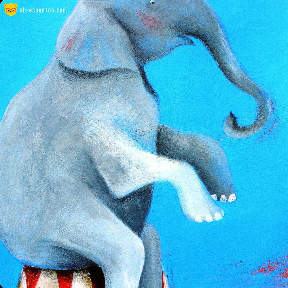 Qué grande es un elefante! Qué grande es un elefante!